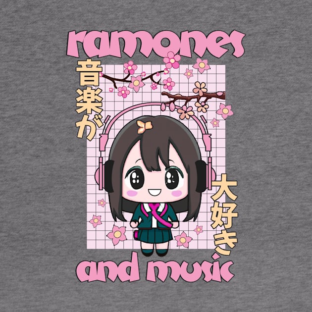 ramone anime and music by Kami Sayang Sama Jamsah